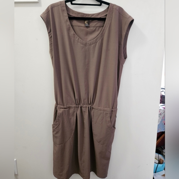 Prana Norma Dress Size L Moon Quartz - Picture 1 of 7